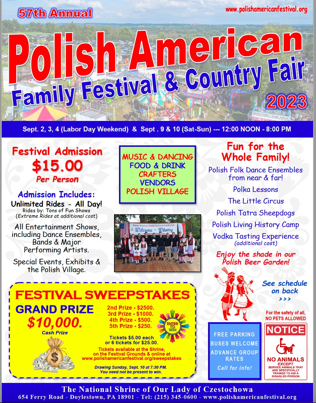 Jax’s at 57th Annual Polish American Festival & Country Fair