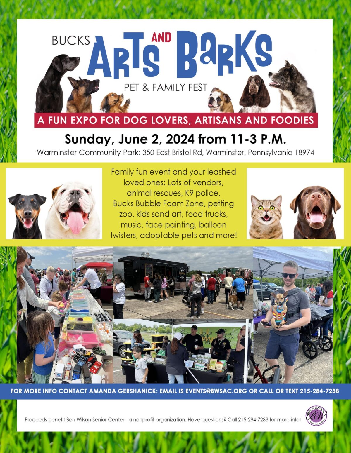 Jax’s at Bucks Arts and Barks Pet & Family Fest