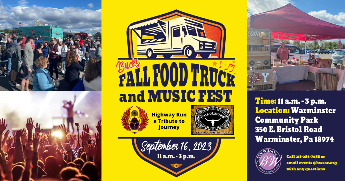 Jax’s at Bucks Fall Food Truck and Music Fest ( w/ Sports Car Club of America)