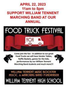 Jax's at William Tennent Marching Band Food Truck Festival @ William Tennent High School