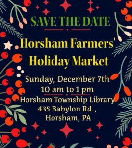 Jax's at Horsham Farmers' Holiday Market @ Horsham Township Library